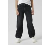 Jeans larghi Nero 9 anni - 132 cm Tinta unita
