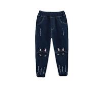 Jeans Larghi Ragazze Slim da Bambina Gamba Larga Baggy Wide Leg Dritti Loose Fit Morbidi vestibilità Rilassata Pantaloni a Dritta Pant Pants Stile retrò Strada