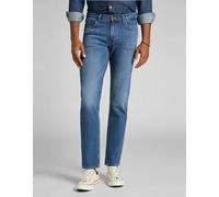JEANS LEE Daren Zip Fly Low Stretch in Dark Freeport L707PXGQ denim pant
