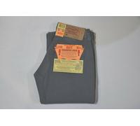 Jeans Levi's 501.01.54 grigio ,vita alta, chiusura bottoni modello vintage