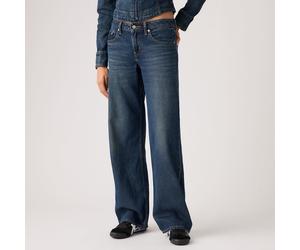 Jeans Low Loose Blu 42 (IT) - W28 L30 (US) Tinta unita