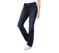 Jeans Luscious Curvy Bootcut Insta Stretch Juniors a vita media da donna WallFlower (standard e Plus), BlackBerry, 5 lunghi