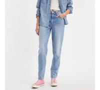 Jeans mom 80's Blu 38 (IT) - W24 L30 (US) Tinta unita