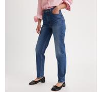 Jeans mom 80's Blu 40 (IT) - W27 L28 (US) Tinta unita