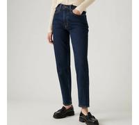 Jeans mom 80's Blu 44 (IT) - W30 L30 (US) Tinta unita