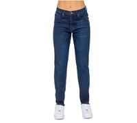 Jeans Mom Da Donna Enzo Tapered Fit Stretch Denim Pantaloni Casual