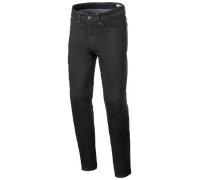 Alpinestars Radium V2 Denim Pantaloni tessili moto, nero, taglia 38 per maschi