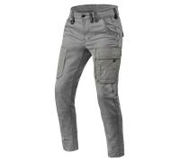 Revit Cargo Brant Slim Jeans da motociclista, grigio, taglia 30 34 per maschi