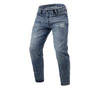 Jeans moto cropped Revit Rilan TF blu vintage medio W31/L32