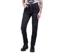 Course Jeans Moto Rey Donna Straight/Regular Nero W30 L30