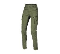 Pantaloni Donna In Tessuto Macna Takar Verde Accorciato W32
