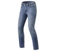 Revit Victoria Signore Moto Jeans, blu, taglia 30 per donne
