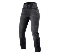 Jeans moto donna Revit Victoria 2 SF Grigio Medio Slavato L30