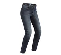Jeans moto estivi donna con protezioni PromoJeans new rider blu denim