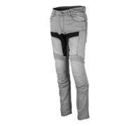 GMS Viper Jeans da moto, grigio, taglia 34