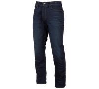 Klim K Forty 2 Straight Stretch Denim Jeans Moto, blu, taglia 32