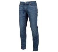 Klim K Forty 3 Tapered Stretch Denim Jeans da moto, blu, taglia 32