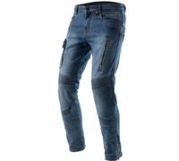 Jeans Moto Rebelhorn Vandal Mono Extended Blu Lavato W30/L34