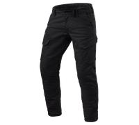 Rev'it Jeans Uomo Revit Cargo 2 TF Nero L32 Accorciato W38