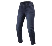 REV'IT! Jeans da moto Harper Tapered Donna Blu scuro W26/L32 Usato