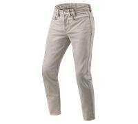 Revit Jamison Slim Jeans da motociclista, beige, taglia 32 33 per maschi