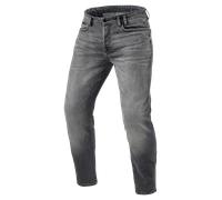 REV'IT! Jeans moto Ortes Taglio conico Uomo W36/L30 Grigio Medio Usato