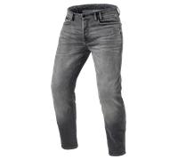 Rev'it Jeans Uomo Revit Ortes TF Grigio Medio Slavato L32 Accorciato W36