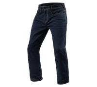 Rev'it Jeans Uomo Revit Philly 3 Lf Blu Scuro Slavato L34 Standard W36