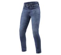 Revit Piston 3 Skinny Jeans da moto, blu, Taglia 38/34