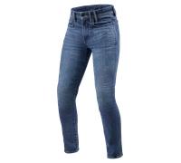 Revit Piston 3 Skinny Jeans da moto, blu, Taglia 30/32