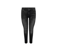 Jeans ONLY Carmakoma da donna, in cotone, colore nero, codice 15326467.