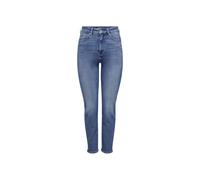 ONLY - Emily - Jeans alla caviglia dritti a vita alta lavaggio blu medio W29 L32