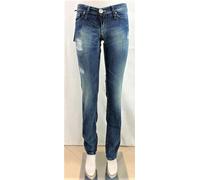 JEANS PANTALONE TAKE TWO PEG ADERENTE RETTO DONNA INVERNO VITA BASSA LAVAGGI