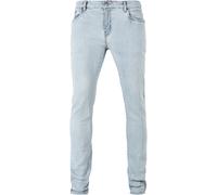 Jeans pantaloni Urban Classics slim fit zip Bleu 30x32