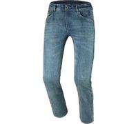 Jeans Per Moto Macna Vinton Straight Fit Azzurro Accorciato W44