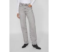 Jeans regular, dritto vita alta Grigio 38 L30 (IT) - 34 (FR) Tinta unita