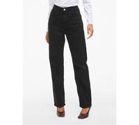 Jeans regular, dritto vita alta Nero 40 L32 (IT) - 36 (FR) Tinta unita