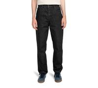 Jeans Regular Tapered Fit - Nero Lavato