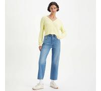 Jeans Ribcage Straight Ankle Blu 40 (IT) - W27 L27 (US) Tinta unita