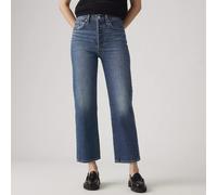 Jeans Ribcage Straight Ankle Blu 40 (IT) - W27 L27 (US) Tinta unita