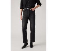 Jeans Ribcage Straight Ankle Blu 44 (IT) - W30 L27 (US) Tinta unita