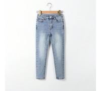 Jeans skinny casual moderni e alla moda per ragazzo pre-adolescente, con vita regolabile ed elastica, 5 tasche, effetto vissuto, un capo di jeans versatile da indossare tutto l'anno 110,120,130,140,15