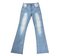 Jeans Skinny Uomo, Jeans Uomo Elasticizzati Estivi Cargo in Tessuto Standard Sportivo Multitasca per La Bocca del Piede Corda in Vita Patchwork Nastro Pantaloni Uomo Jeans Abbigliamento Sportivo