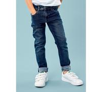 NAME IT Nkmsilas Xslim Jeans 2002-tx Noos Jeans, Blu (Dark Blue Denim), 134 Bambini e ragazzi