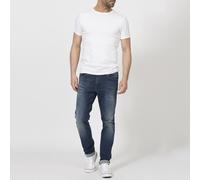 Jeans slim Supreme Stretch Seaham Blu 46 (IT) - W33 L34 (US) Tinta unita
