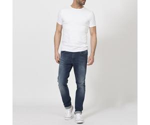 Jeans slim Supreme Stretch Seaham Blu 48 (IT) - W34 L32 (US) Tinta unita