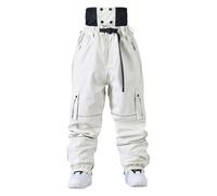 Jeans Strappati Larghi Uomo Pantaloni Laterali Pile Offerta Multitasche Laterale Zip Compressione E Punk Autunno Cosa Trapper Tendenza Lungo Ciniglia Lati Mezza Maglia Stoffa