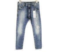 Jeans Stretch Ripped Tapered Blu Uomo DIESEL Krooley-NE 084TZ W28