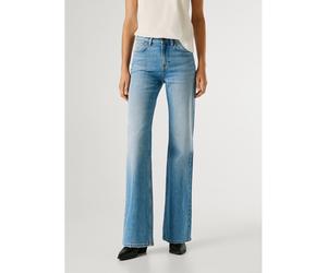Jeans svasato a vita alta WILLA Blu 42 (IT) - W28 L32 (US) Tinta unita