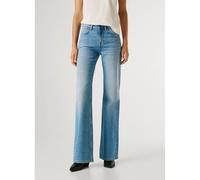 Jeans svasato a vita alta WILLA Blu 44 (IT) - W31 L32 (US) Tinta unita